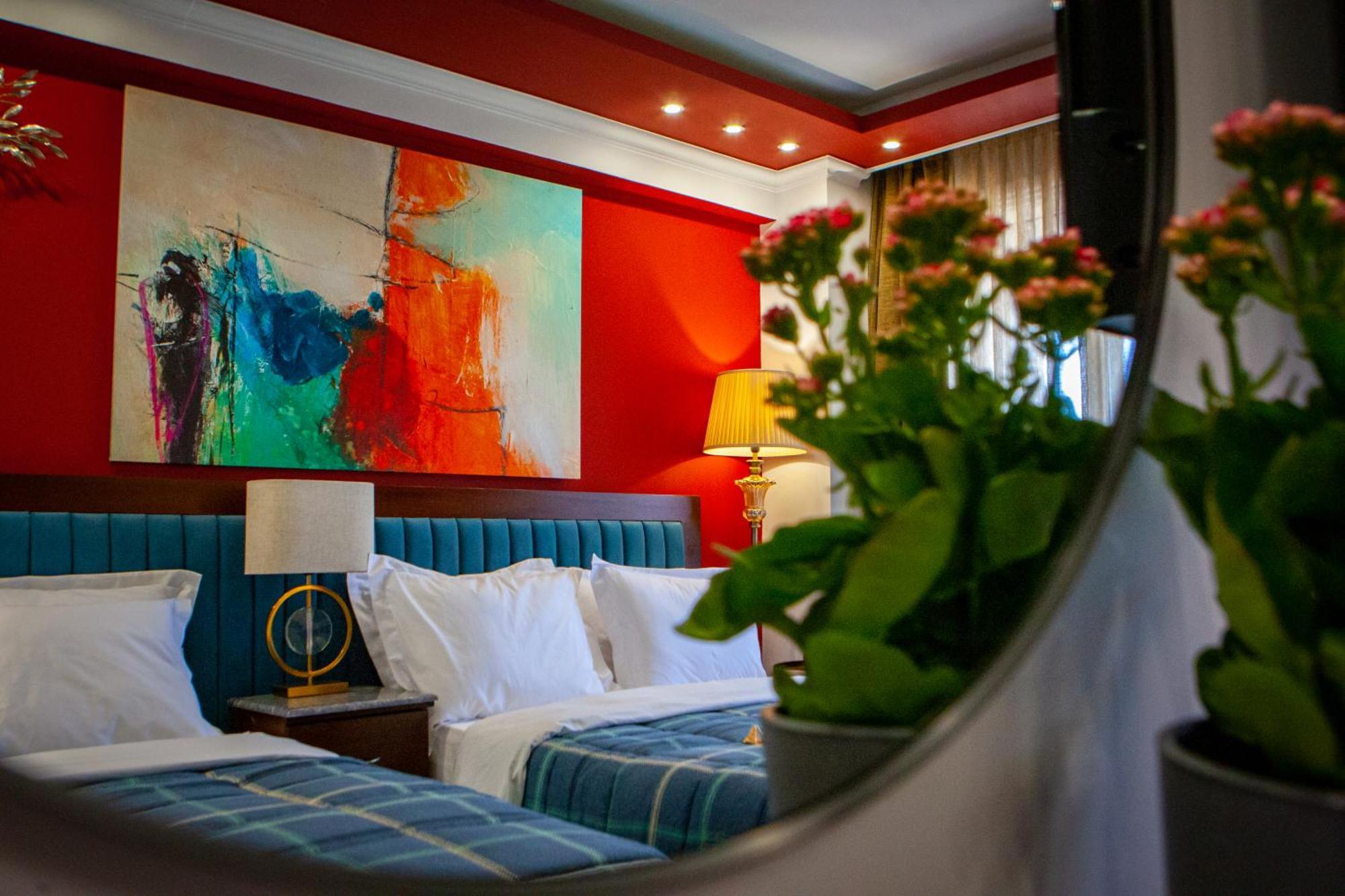 Art Hotel Aronos Олимпиаки-Акти Экстерьер фото