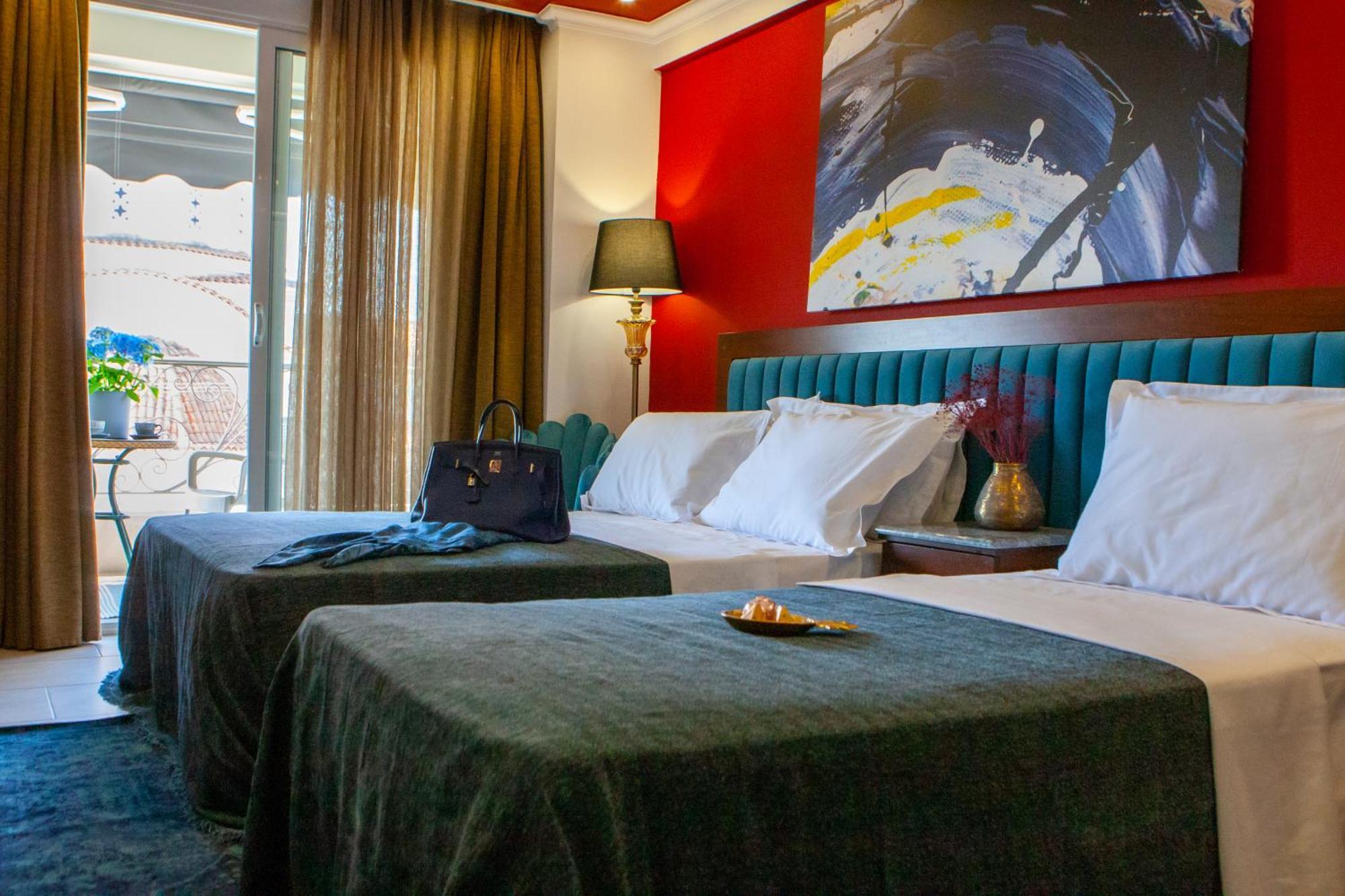 Art Hotel Aronos Олимпиаки-Акти Экстерьер фото