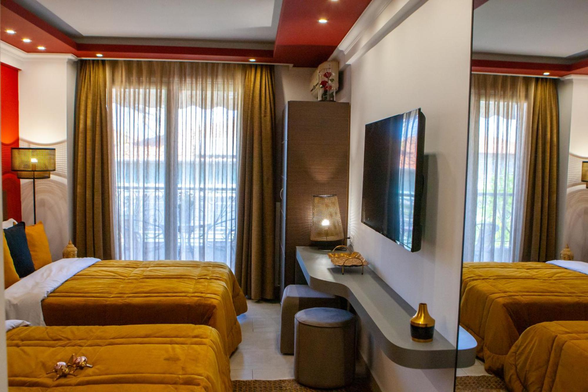 Art Hotel Aronos Олимпиаки-Акти Экстерьер фото